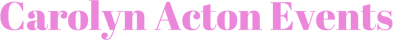Carolyn Acton Events logo