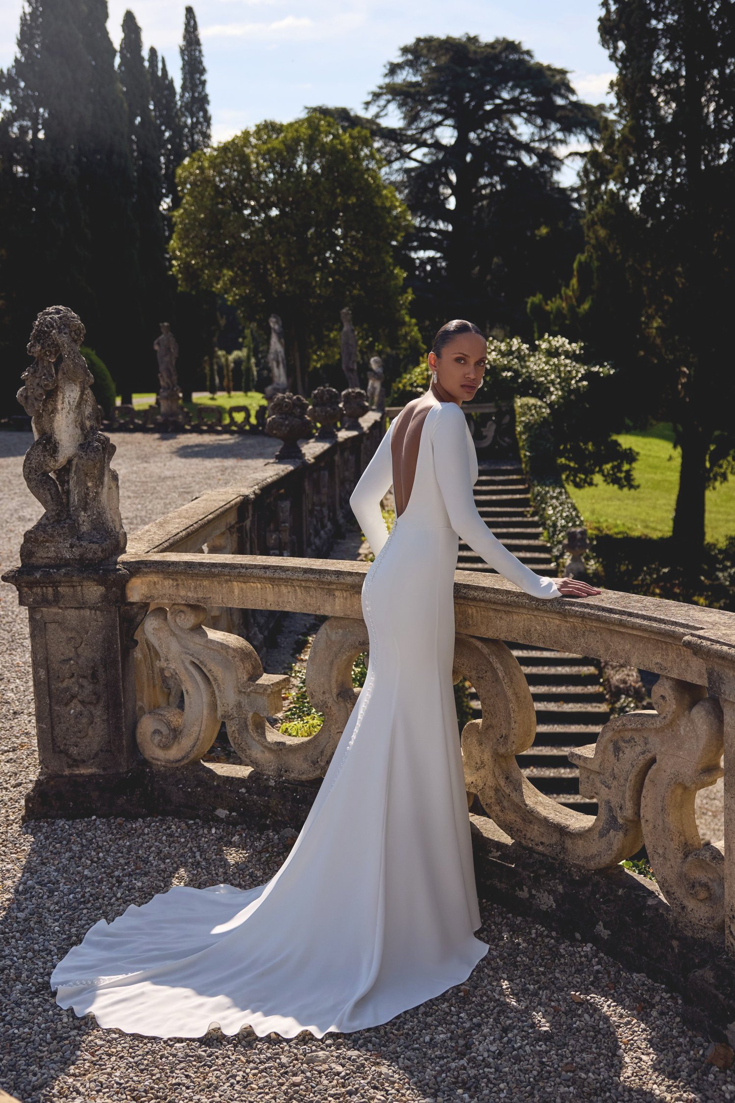 Justin Alexander wedding gown available through The Ivory Room