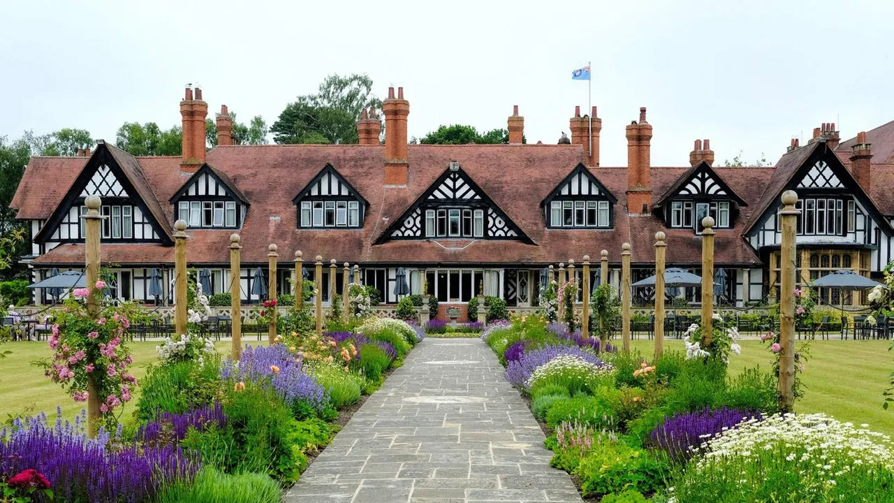Petwood Hotel and gardens in Woodhall Spa