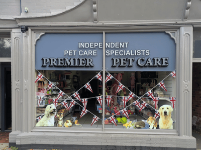 Premier Pet Care shopfront in Woodhall Spa