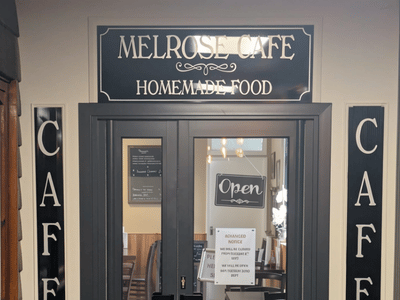 Melrose Cafe at The Broadway Centre in Woodhall Spa