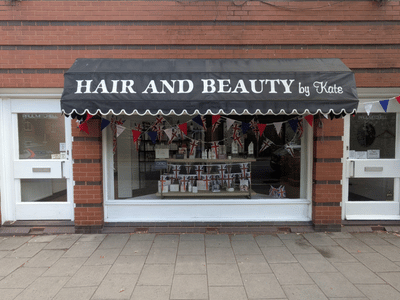 Hair and Beauty by Kate shopfront in Woodhall Spa