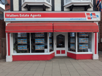 Walters Estate Agents shopfront or business photograph