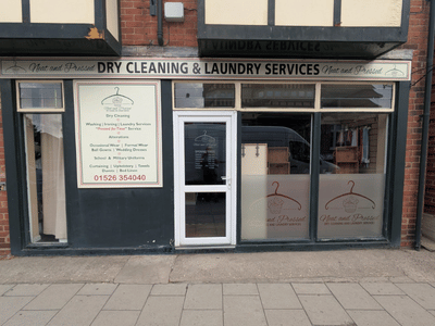 Neat & Pressed shopfront in Woodhall Spa