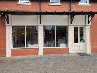 Ashlex Hair & Beauty shopfront, Woodhall Spa