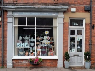 Intimates at SHE Boutique shopfront or business photograph