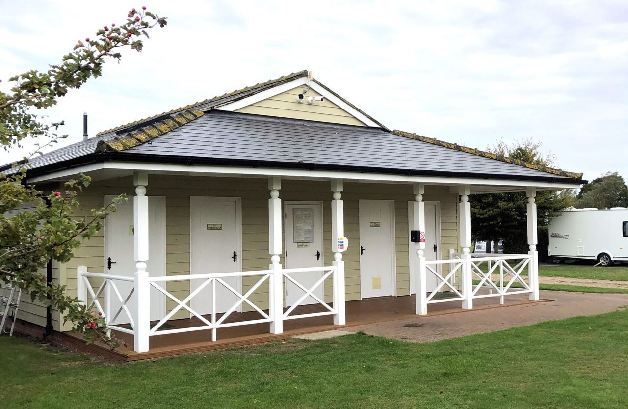 Accessible facilities at Petwood Caravan Park