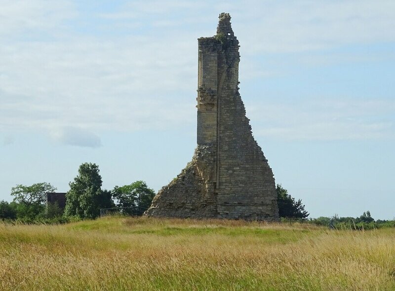 Kirkstead Abbey ruins near Woodhall Spa