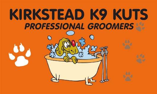 Kirkstead K9 Kuts professional groomers sign