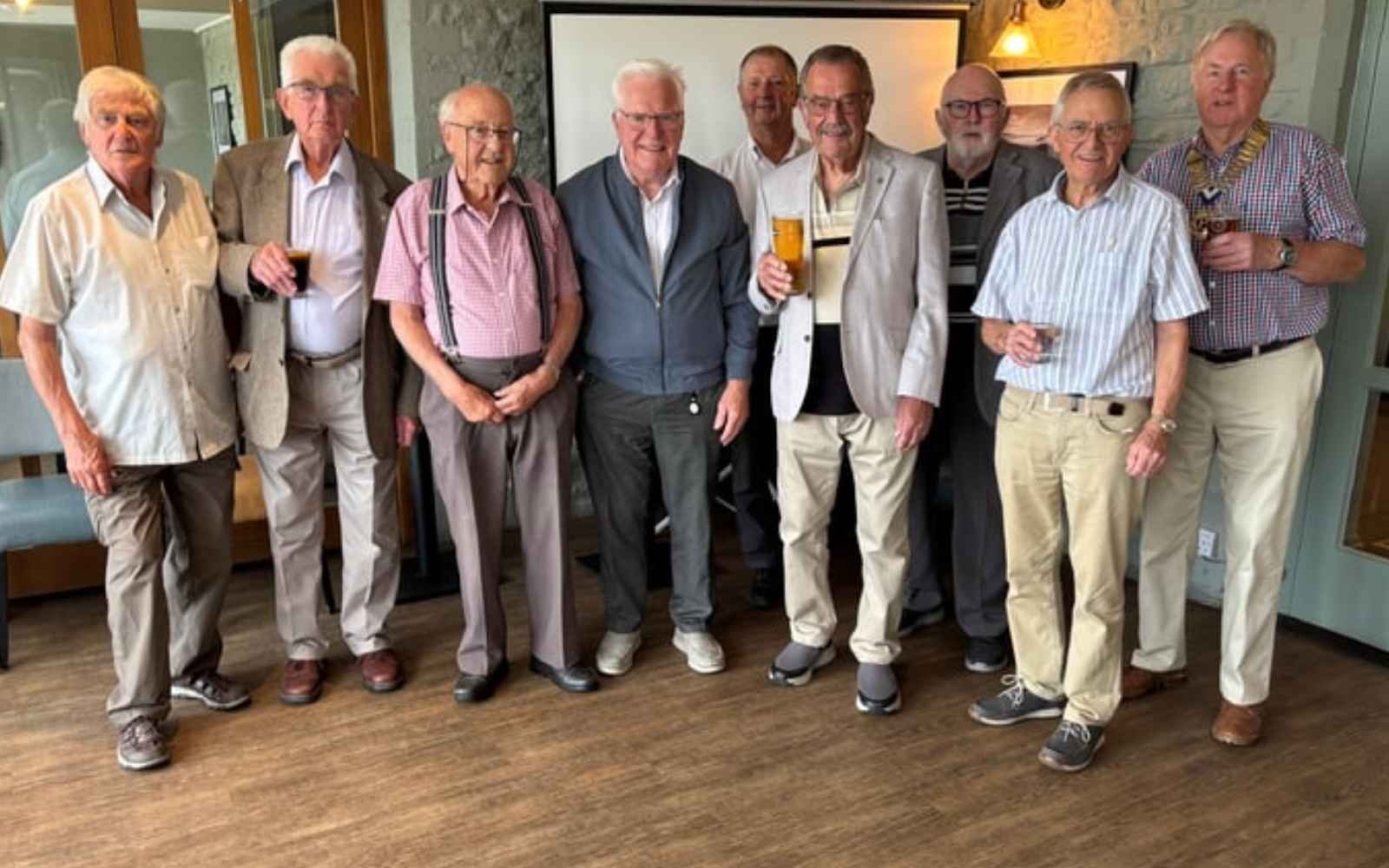 Woodhall Spa and District Men’s Probus Club members