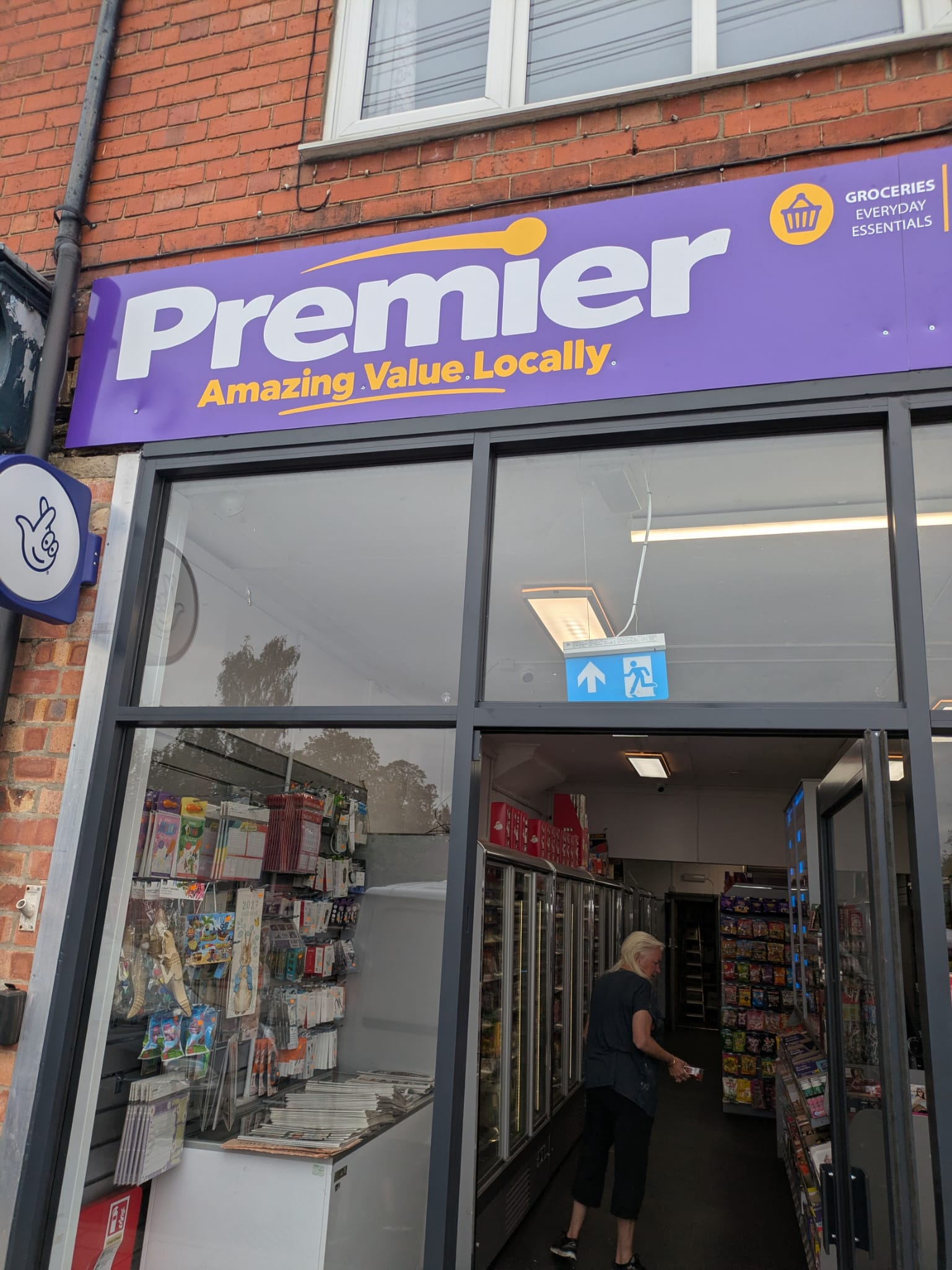 Premier shopfront on Station Road, Woodhall Spa