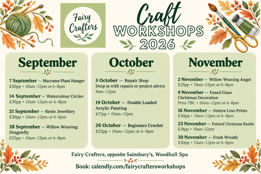 Beginners Crochet — Fairy Crafters