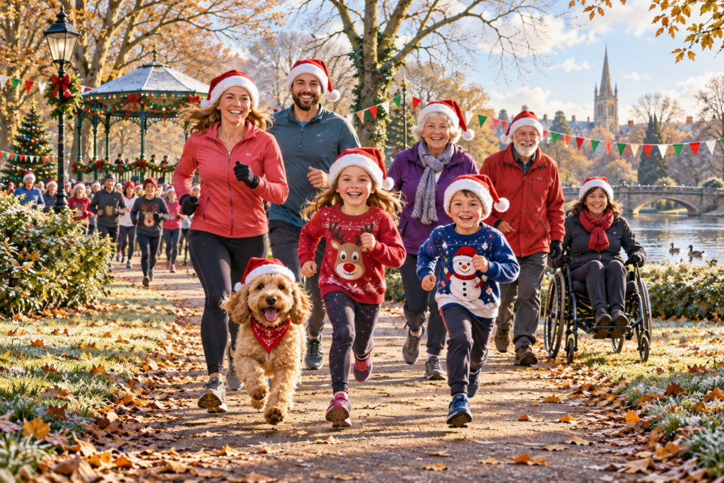 Jubilee Park Santa Fun Run