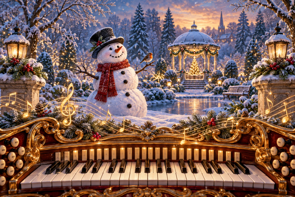 The Snowman with Organ Accompaniment and Silent Short
